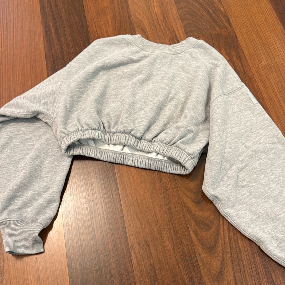 Alo cropped sweatshirt